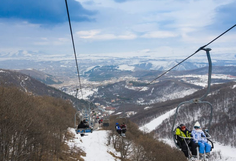 Zip Line Tsaghkadzor, Armenia